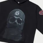 Black Godspeed Balaclava Szn Hoodie Close View