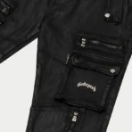 Black Godspeed Cargo Pants Close View