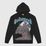 Black Godspeed Embroidered Hoodie