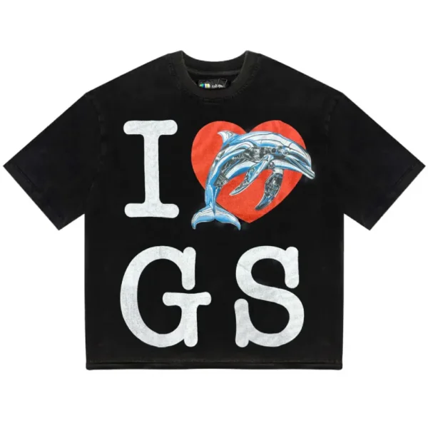 Black Godspeed Exclusive Miami Dolphin Tee