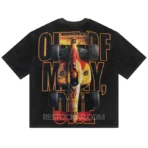 Black Godspeed F1 Finish Line Tee Back Side