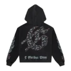 Black Godspeed Hollywood Infermo Hoodie Back View