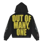 Black Godspeed Long Lonely Road Pullover Hoodie Back View