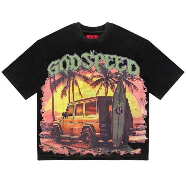 Black Godspeed Miami Exclusive G-Wagon Tee