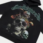 Black Godspeed Microdose Hoodie Close View