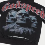 Black Godspeed Mount Rush Hoodie Close View