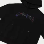 Black Godspeed 4Ever Multi-Camo Logo Hoodie Closer View