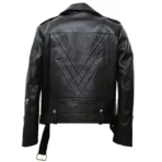 Black Godspeed New Yorker Moto Jacket Back Side