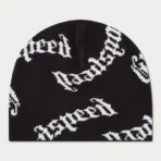 Black Godspeed OG Logo Beanie Hat Back