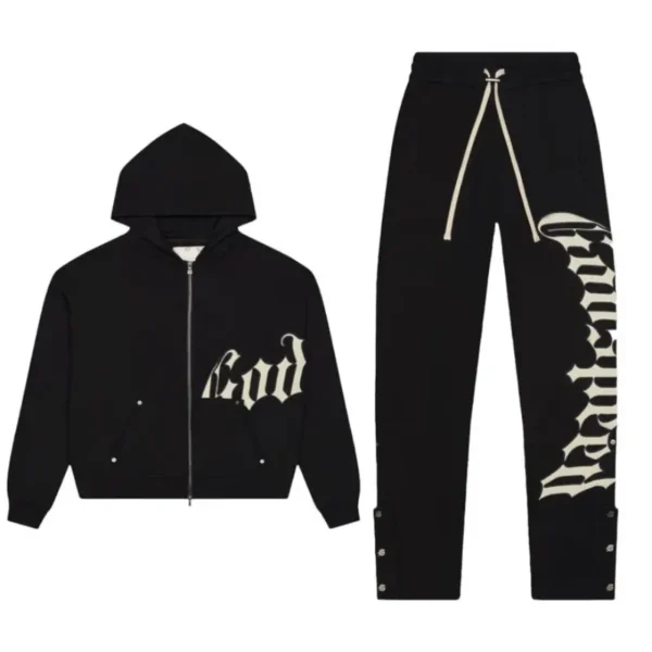 Black Godspeed OG Logo V2 Sweatsuit