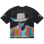 Black Godspeed Pastel Cowboy Tee Back