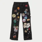 Black Godspeed Patchwork Denim Jeans