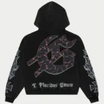 Black Godspeed Rock Dreams Hoodie Back View