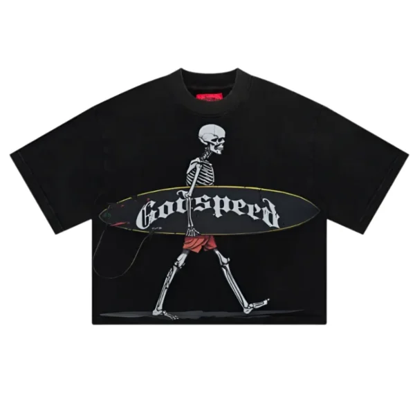Black Godspeed Surf Day T-Shirt