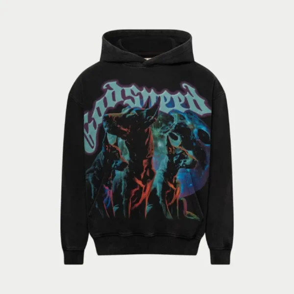 Black Godspeed The Pack Hoodie