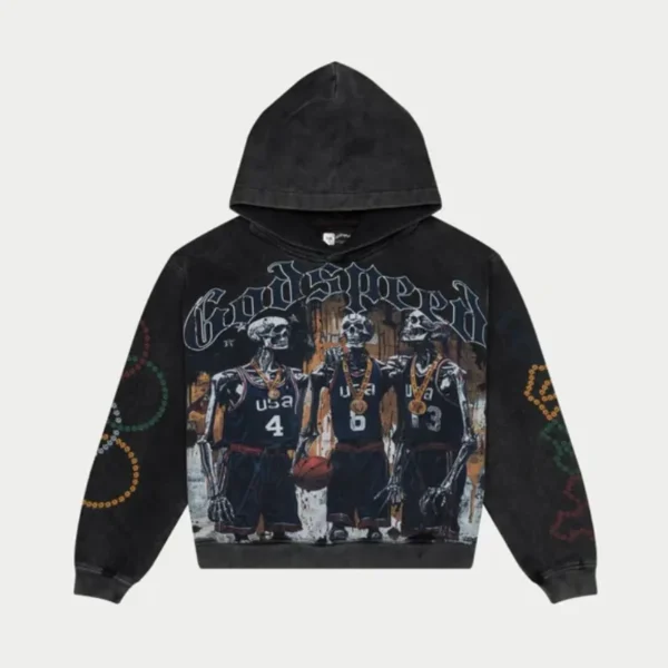 Black Wash Godspeed Dream Team 24 Hoodie