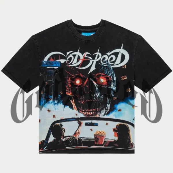 Black Wash Godspeed Drive in T-Shirt