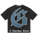 Black Wash Godspeed First Contact T-Shirt Back View