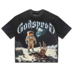 Black Wash Godspeed First Contact T-Shirt