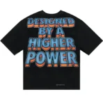 Black Wash Godspeed Galaxsee T-Shirt Back Side