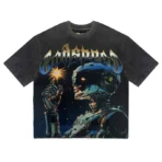 Black Wash Godspeed Sputnik Moment T-Shirt