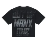 Black Wash Godspeed Steel Sharpens T-Shirt Back