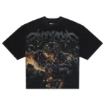 Black Wash Godspeed Steel Sharpens T-Shirt