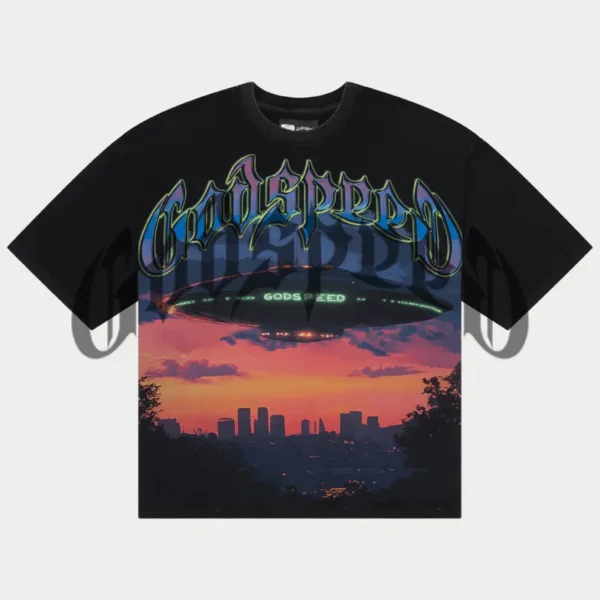Black Wash Godspeed U.A.P Tee