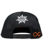 Black/Blue Godspeed GS Forever Trucker Hat Back