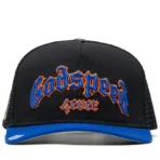 Black/Blue Godspeed GS Forever Trucker Hat