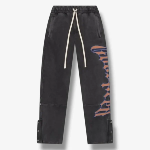 Black-Orange Godspeed OG Logo V2 Pants