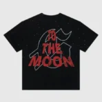 Black/Red Godspeed No Looking Back T-Shirt Back Side