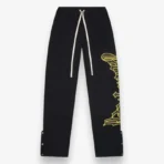 Black-Yellow Godspeed OG Logo Sweat Pants