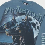 Blue Godspeed F.T.D Long Sleeve T-Shirt Close View