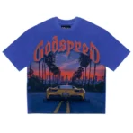 Blue Godspeed Sunset Blvd Tee