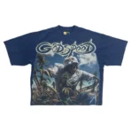 Blueberry Godspeed Outdoor Crew Neck T-Shirt