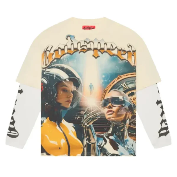 Bone Godspeed Chosen One Layered L_S T-Shirt