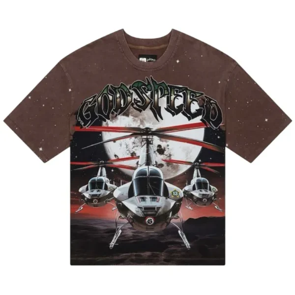 Brown Godspeed Airstrike T-Shirt