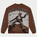 Brown Wash Rocker Thermal Long Sleeve