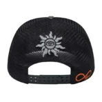 Camo-Black Godspeed Forever Trucker Hat Back View