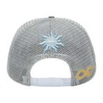 Cool Grey Blue Godspeed Forever Trucker Hat Back View