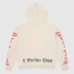 Cream Godspeed Bone Hoodie Back View