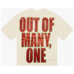 Cream Godspeed Miami Shark T-Shirt Back View