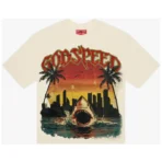 Cream Godspeed Miami Shark T-Shirt