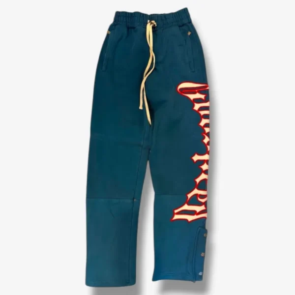 Deep Water-Red Godspeed OG Logo V2 SweatPants
