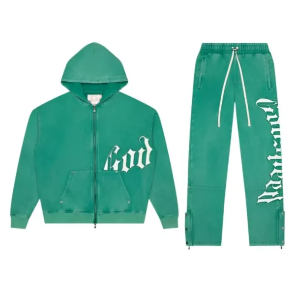 Emerald Green Godspeed OG Logo Sweatsuit