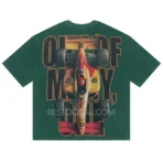 Forest Green Godspeed F1 Finish Line Tee Back Side