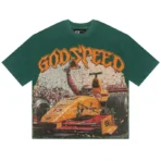 Forest Green Godspeed F1 Finish Line Tee