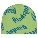 Green Apple/Blue Godspeed OG logo Beanie Back