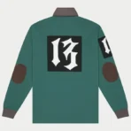 Green Godspeed Clothing Five Horsemen Rugby Shirt Back